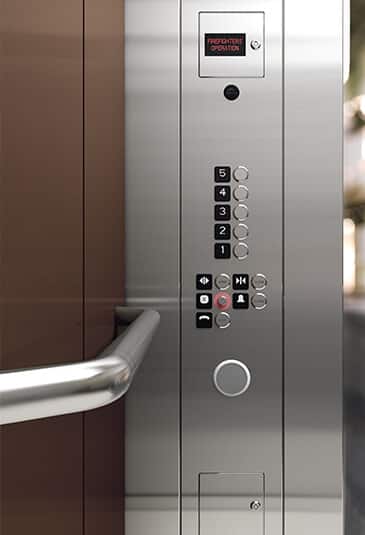 Effortless style, natural, durable and easy to maintain elevators