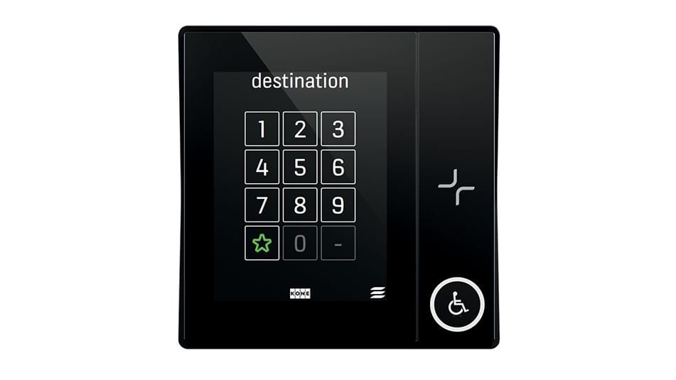 Elevator destination control